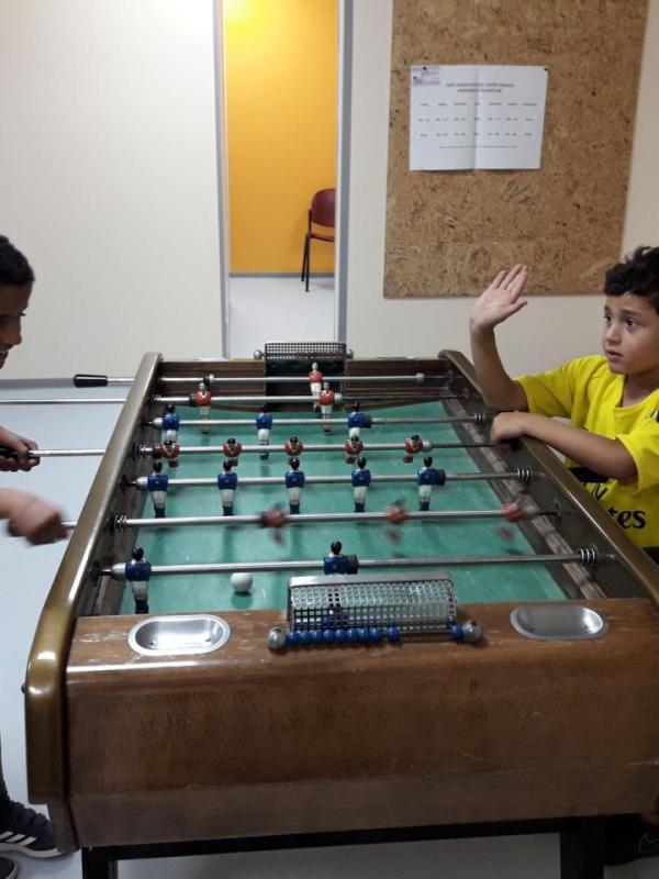 Les enfants s'occupent...