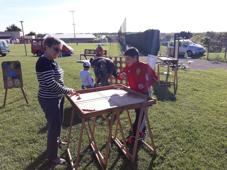 Jeux en bois avec 