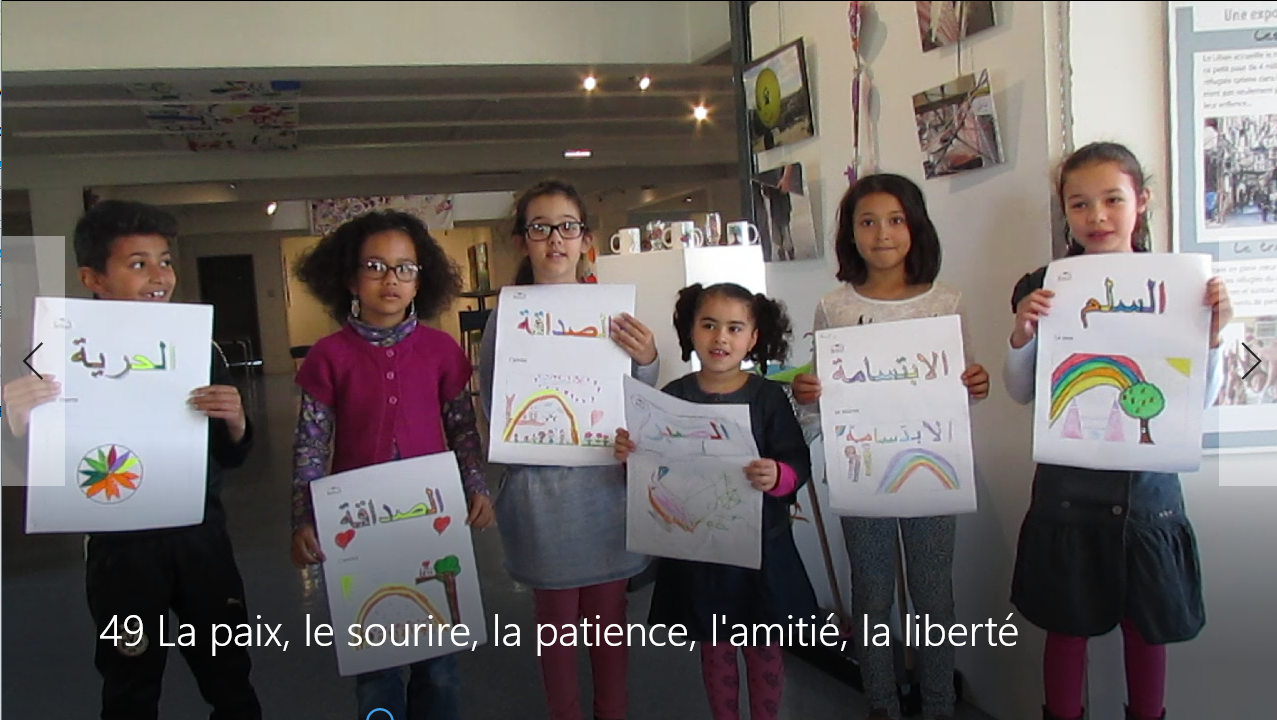 Messages de soutien aux enfants syriens