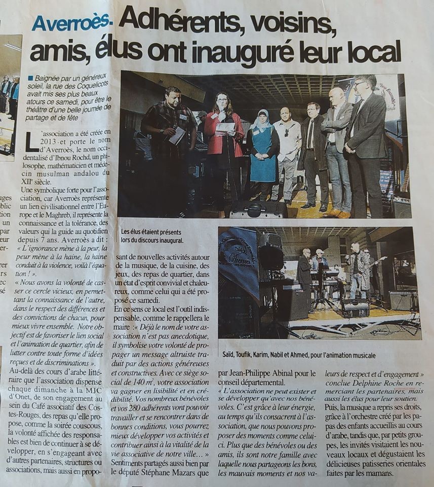 Inauguration local - Centre Presse 24/02/2020