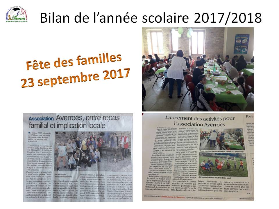 Fête des familles