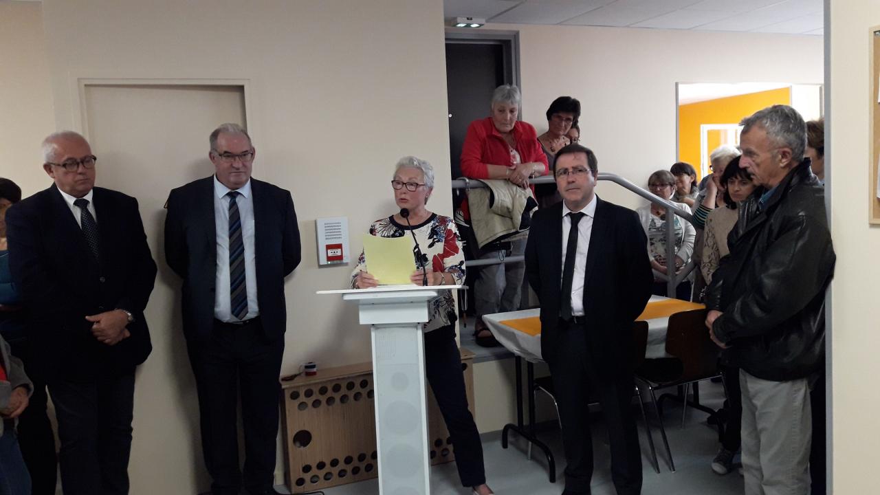 Discours de Josette Deschamps, présidente du Café Associatif