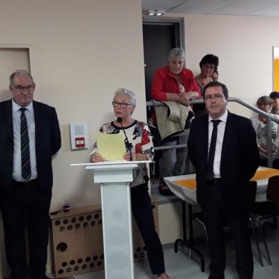 Discours de Josette Deschamps, présidente du Café Associatif