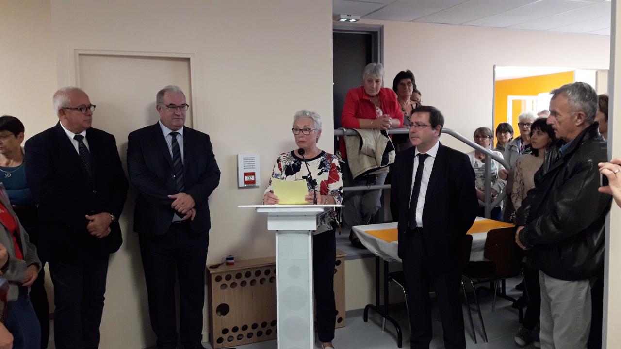 Discours de Josette Deschamps, présidente du Café Associatif