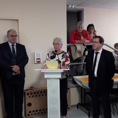 Discours de Josette Deschamps, présidente du Café Associatif