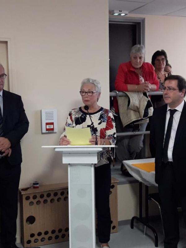 Discours de Josette Deschamps, présidente du Café Associatif