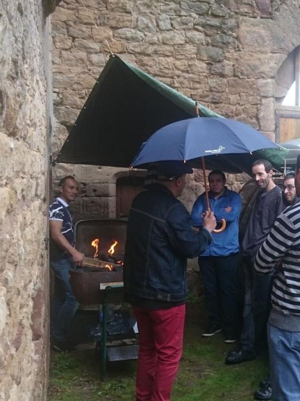 Malgré une météo capricieuse : les grillades sont au programme