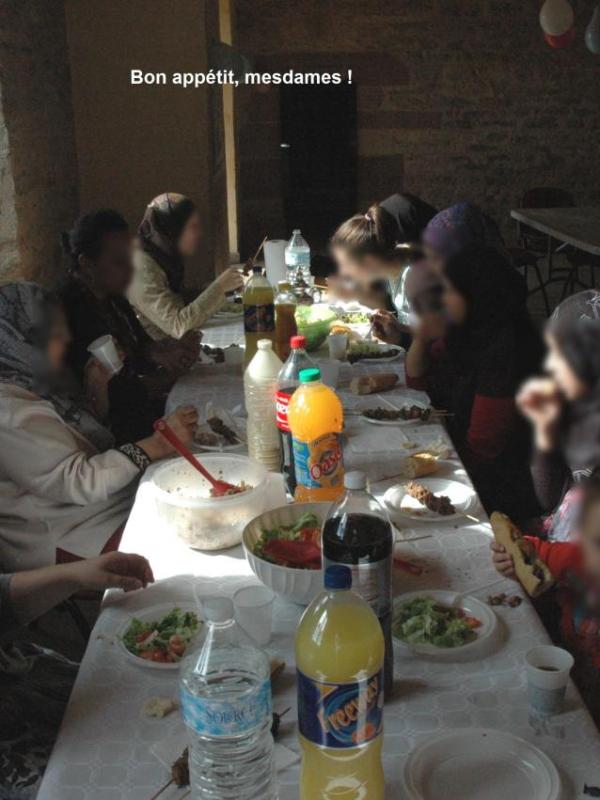 Bon appétit, mesdames !