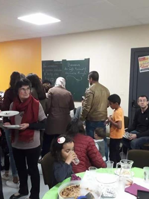 Un moment de partage et de rencontres