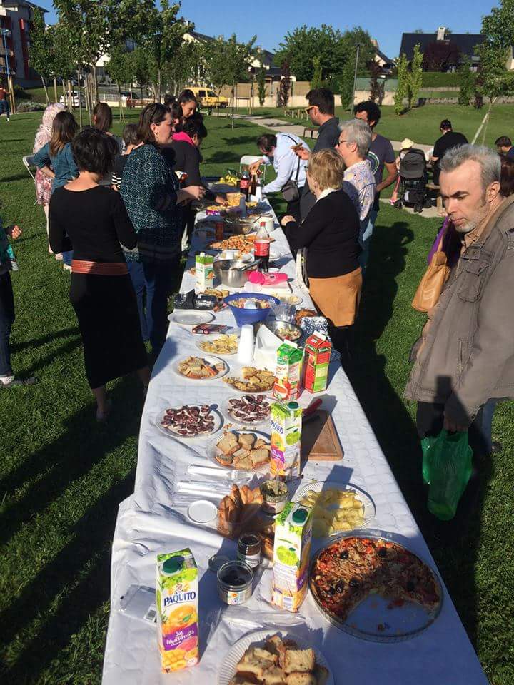 Repas partagé convivial avec Averroès et le Café associatif des Costes-Rouges