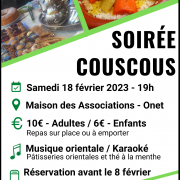 Flyers Soirée Couscous 2023