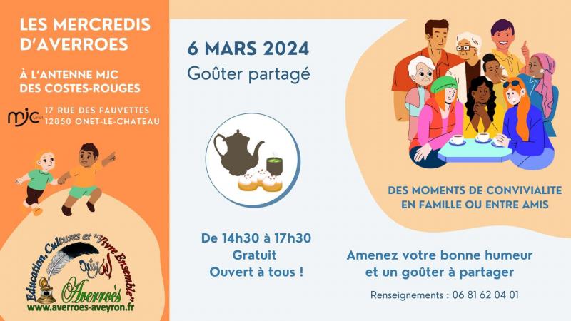 Gouter partagé 6 03 2024